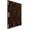 Ekena Millwork 19 5/8in. W x 19 5/8in. H Nexus EnduraWall Decorative 3D Wall Panel Covers 2.67 Sq. Ft. WP20X20NXAMB - alternate 3